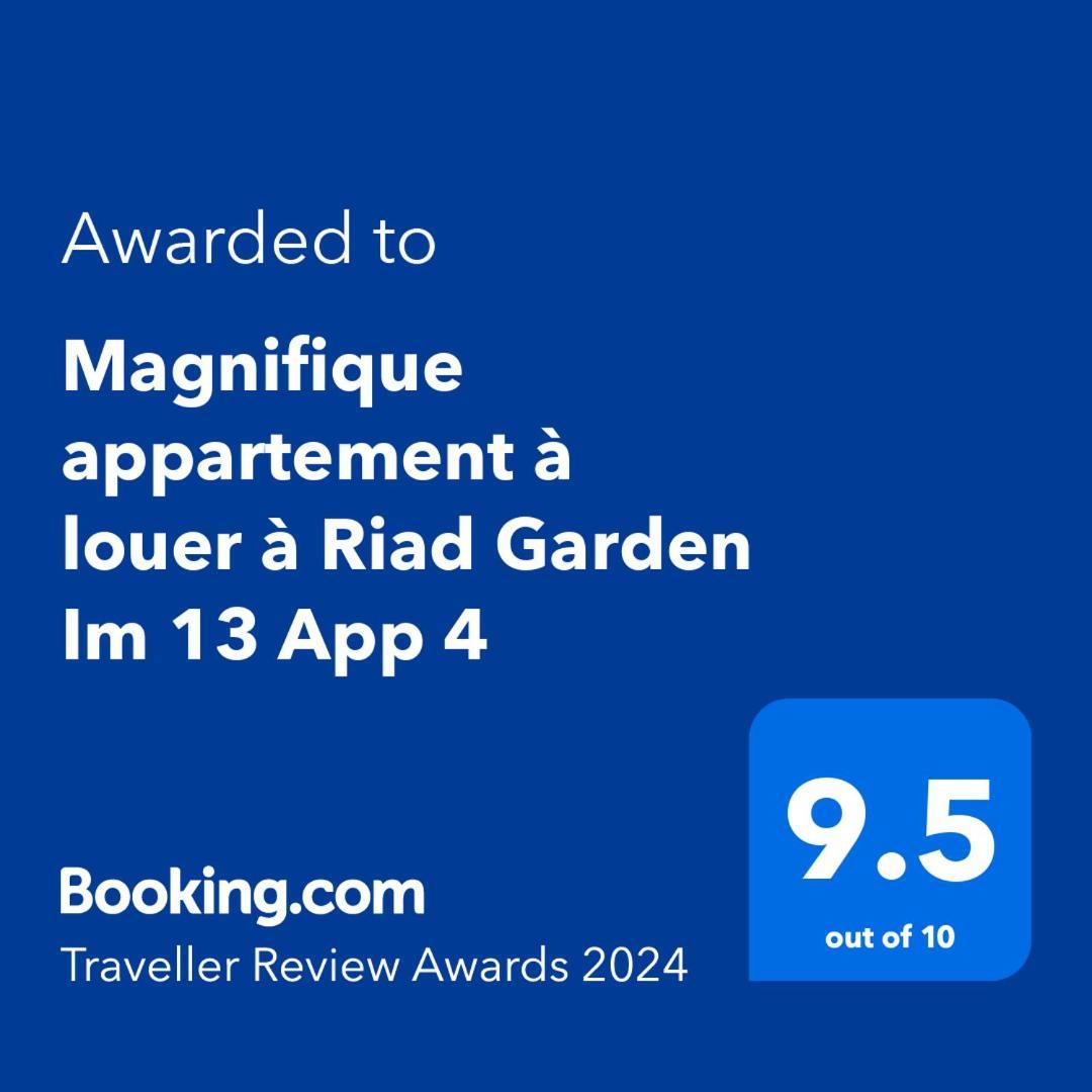 Magnifique Appartement A Riad Garden Marrakesh Eksteriør billede